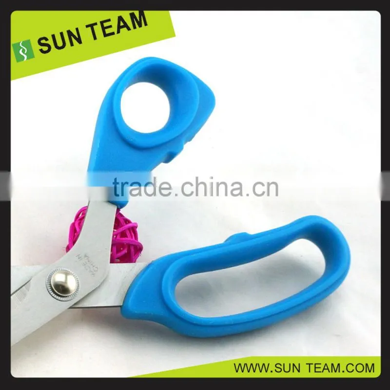 SC169 Blue pp handle 9" 2.5mm professional tailor sewing scissors