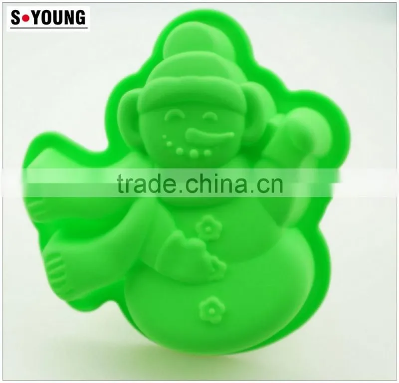 11181 Funny rabbit Shaped Silicone Cake Mold
