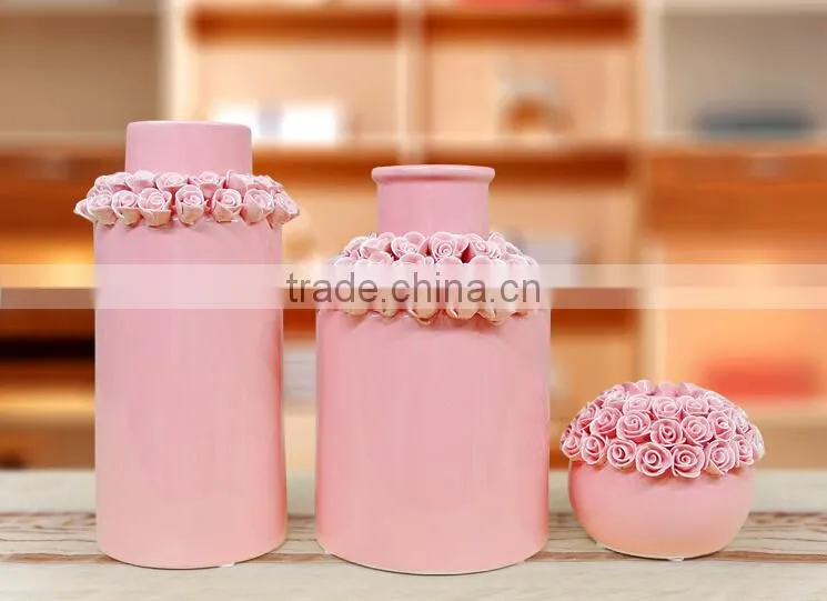 Fashion classical flower pottery decoration Home products purchase wholesale factory