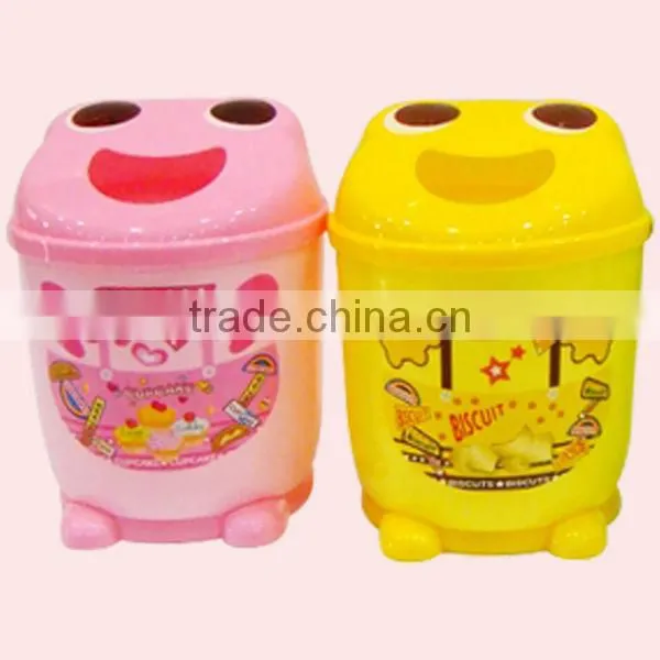 Plastic Home Mini Dustbin/Frog Shape Paper Towel Tube