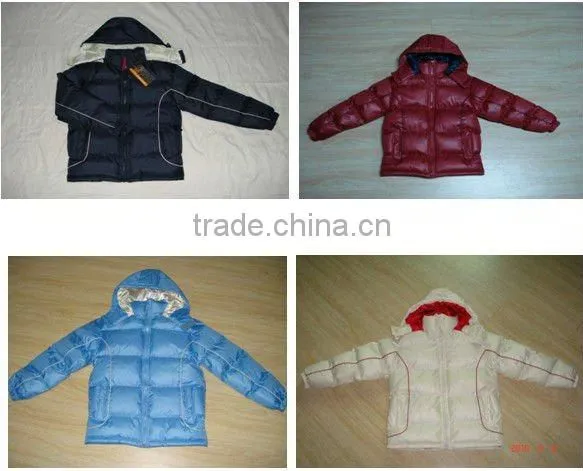 Shake jacket--Boy's filling jacket XY-8503D