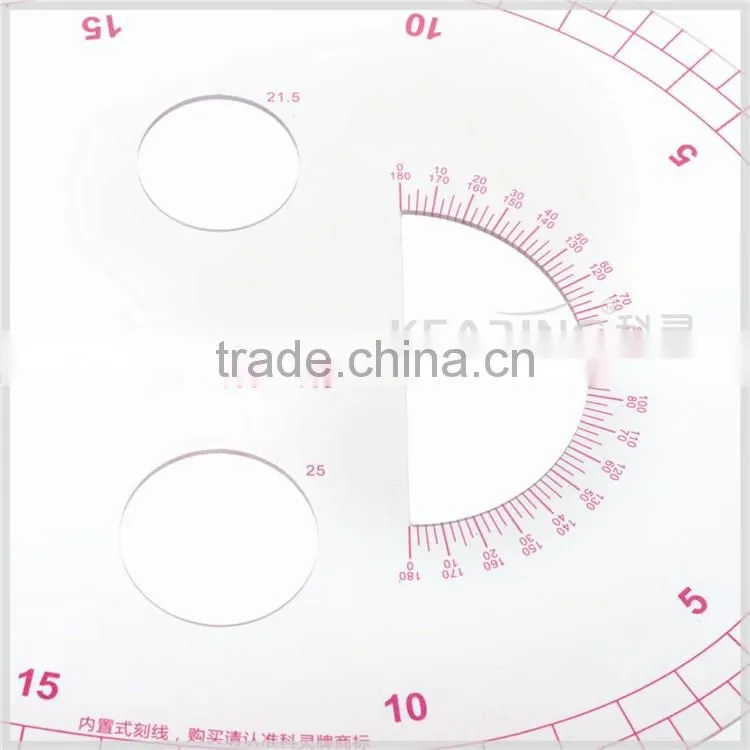 Plastic non toxic sandwich printing ruler #6460 in Kearing Brand