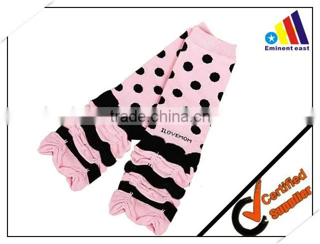 100% cotton baby boy girl anti-slip disposable baby leg warmer