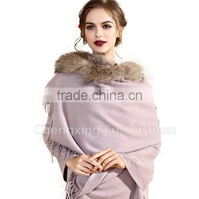CX-B-P-65C 2016 Lady Fashion Soft Cashmere Shawls and Stoles