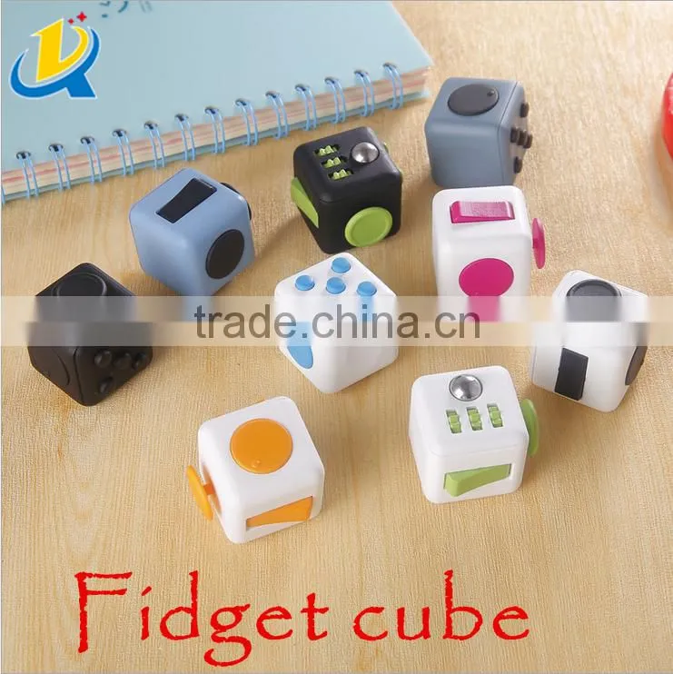 various type fidget cube to release pressure funny educational toys