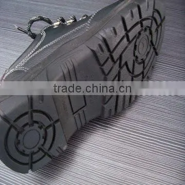 split leather safety shoes/high ankle PU safety shoes boots/industrial safety shoes