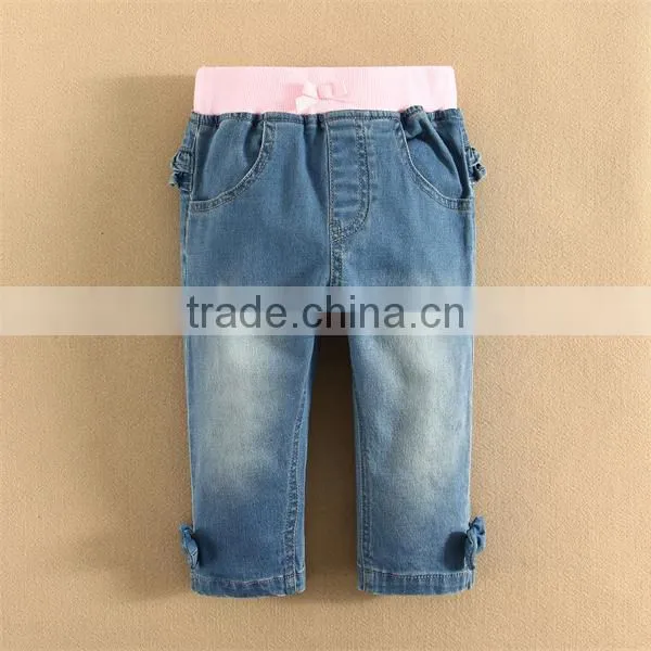 Kids Wear Factory Supply High Quality Jeans Pants Wholesale in-stock