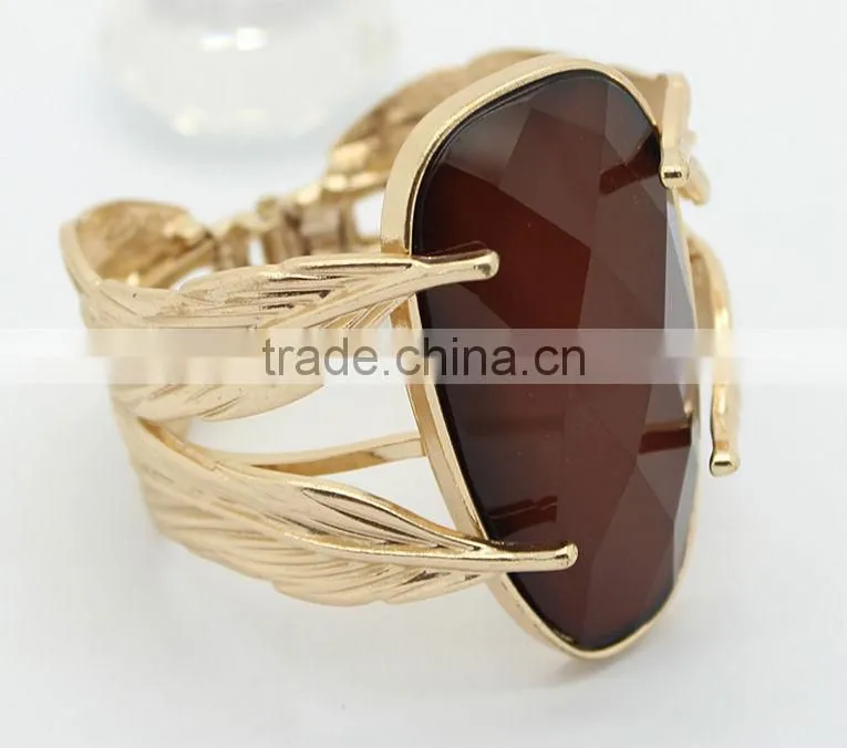 Elasticity exaggerated enormous jewel Fashion bracelet