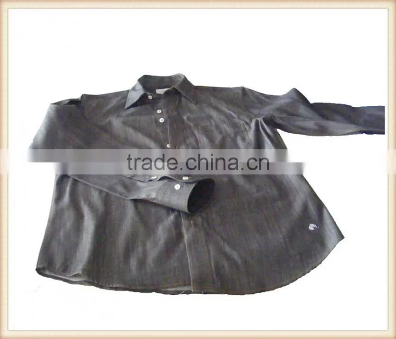 2016 custom men cotton denim shirts