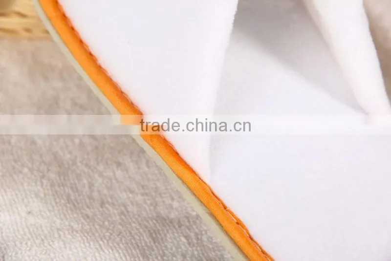 Custom Intercontinental Hotel White Disposable Slippers
