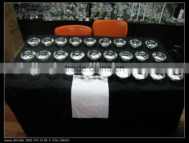 Wedding favors 9 sticks Crystal candle holder