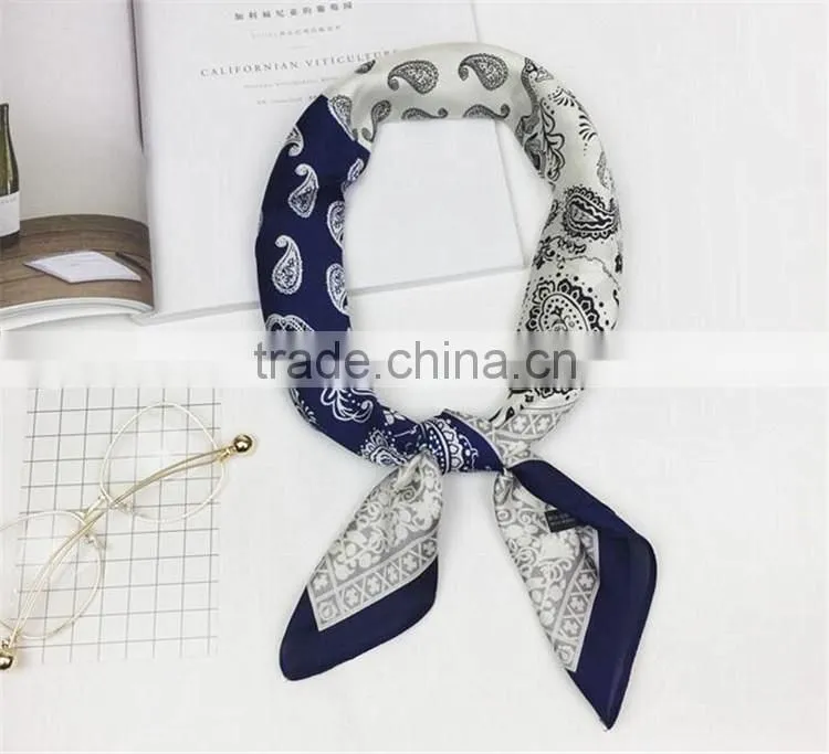 Custom Design High Quality Printing Fashion Silk Scarf