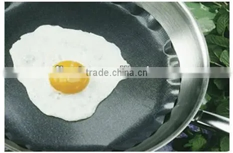 Non-stick reuseable round PTFE frying pan liner