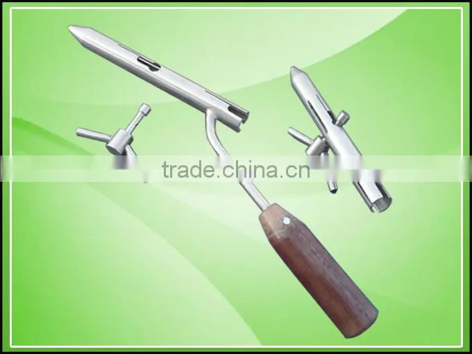 Wire Tightener with handle and two pegs, 240 mm length