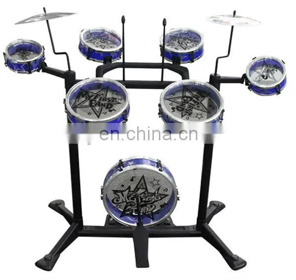 musical instruments plastic drum set