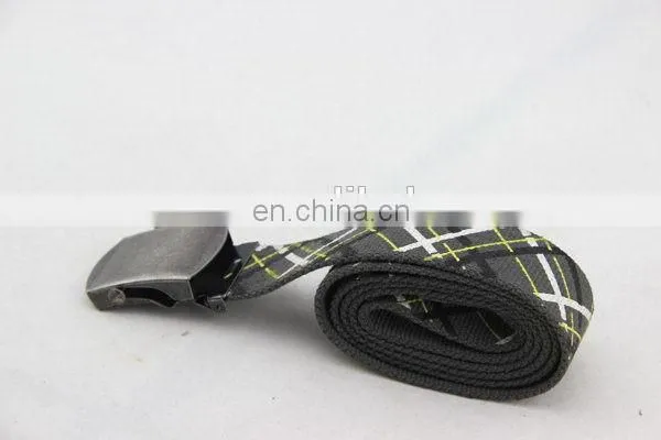 Canvas Belt With Full Printing Waist Support Belt For Men