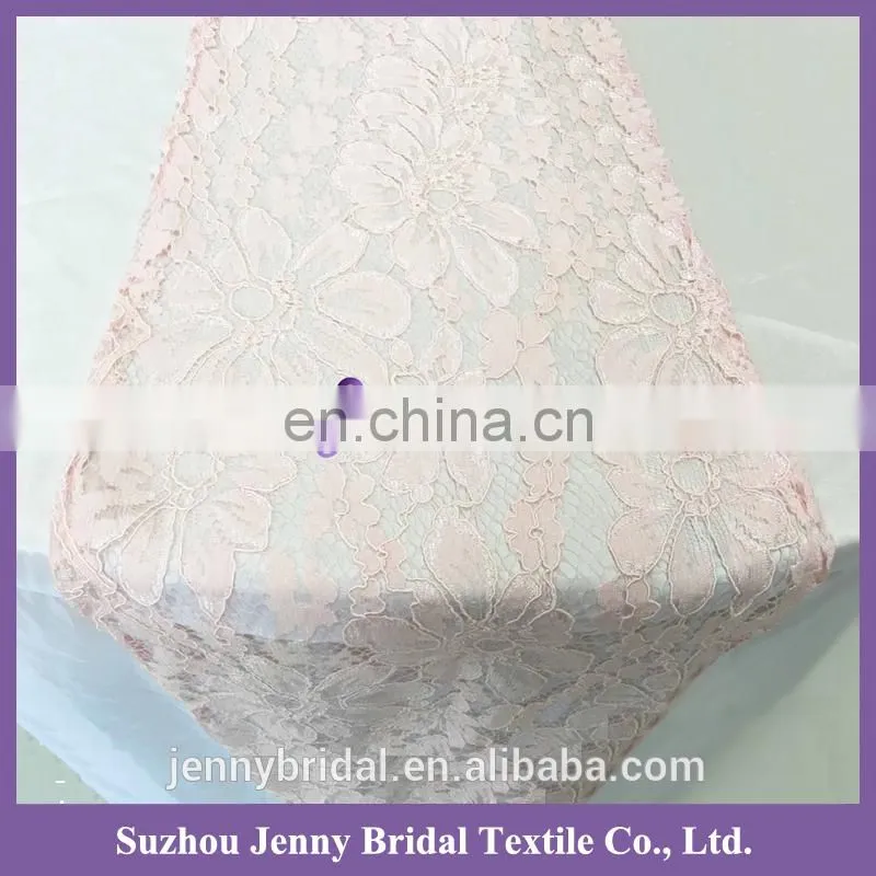 TL044 light pink wedding table runners embroidered table runner wedding table decoration