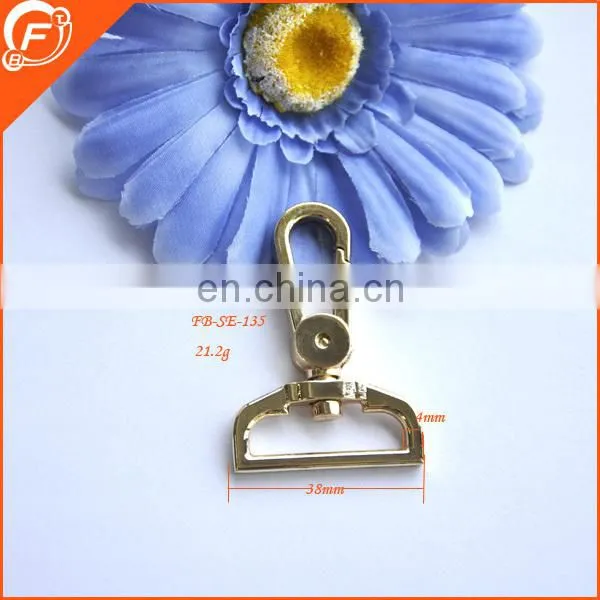 gunmetal color high quality o ring hand bag accessories for wholesale