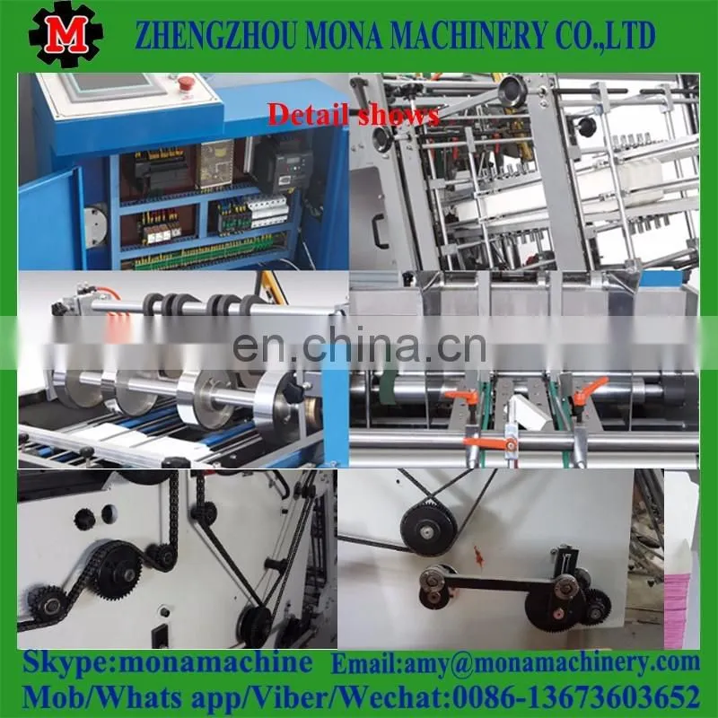Good performance and professional paper lunch box making machine on sale