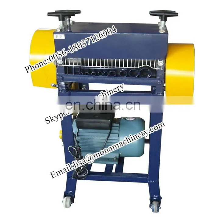 Automatic Scrap Cable Stripper / Wire Stripping Machine