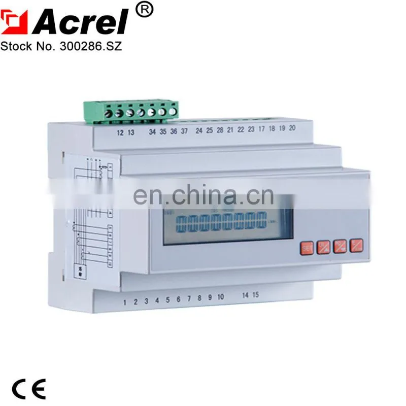 Smart meter Multifunction Modbus Rs485 Ethernet Gateway (RTU to TCP) 4DI/2DO Panel Mounted Smart Digital Panel Meter