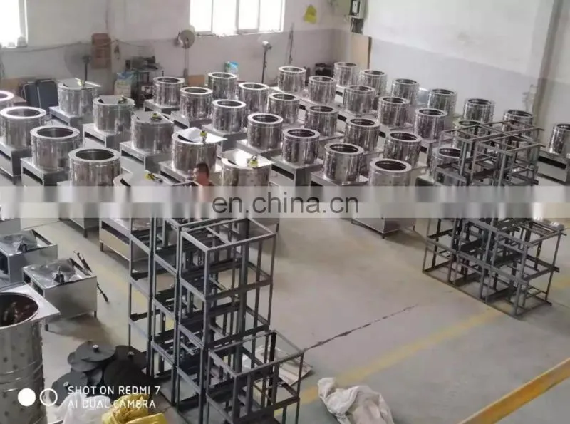 automatic slaughtering equipment chicken plucking machine / broiler chicken plucking machine / chicken feather plucker for sale