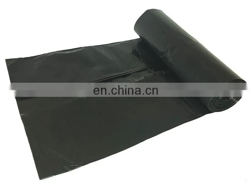 Automatic high speed computer controlled disposable poly plastic roll garbage bag making machine