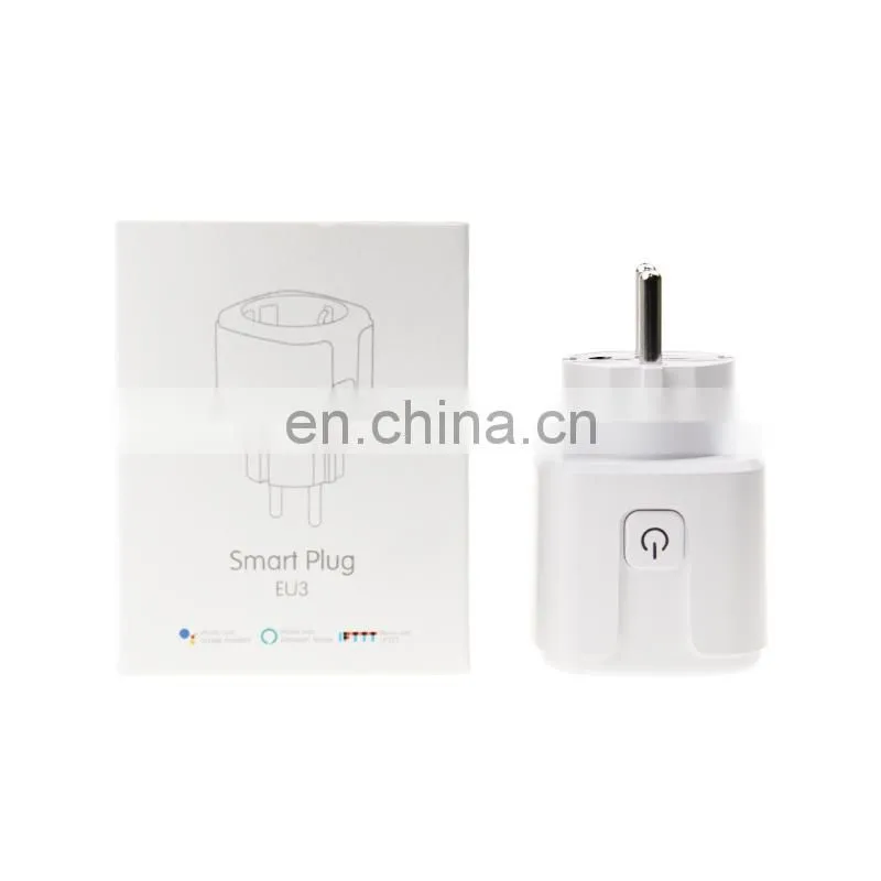 Tuya Smart Plug Power Monitor , Smart Wifi Eu Timer Sockets Power Energy Meter mini smart multi plug