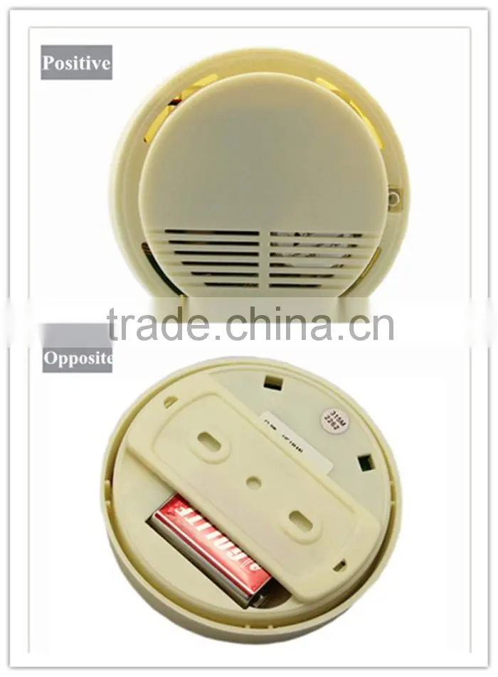 Security and stability Photoelectric Wireless Smoke Detector for Fire Alarm Sensor Cordless New Home Sensor