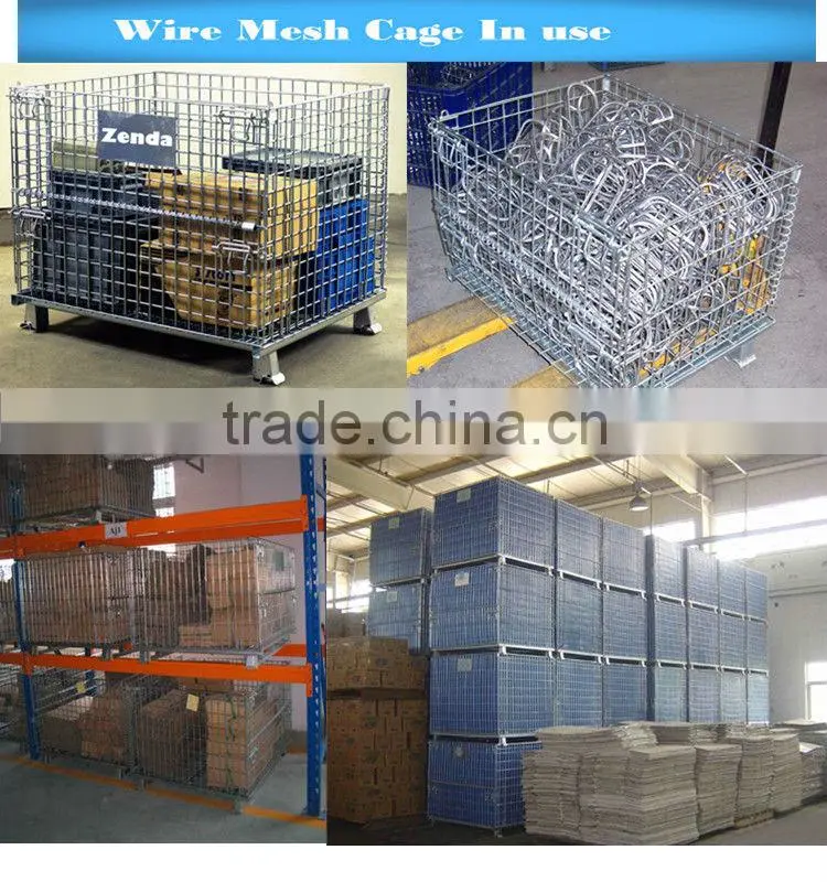 Heavy Duty Stackable Wire Mesh Cage