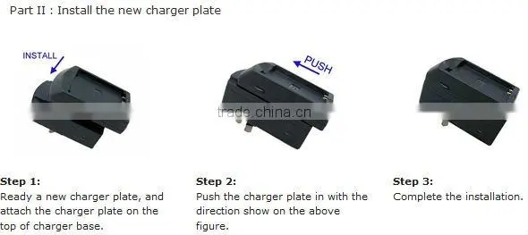 The charger is for video camcorder and digital camera li-ion batteries