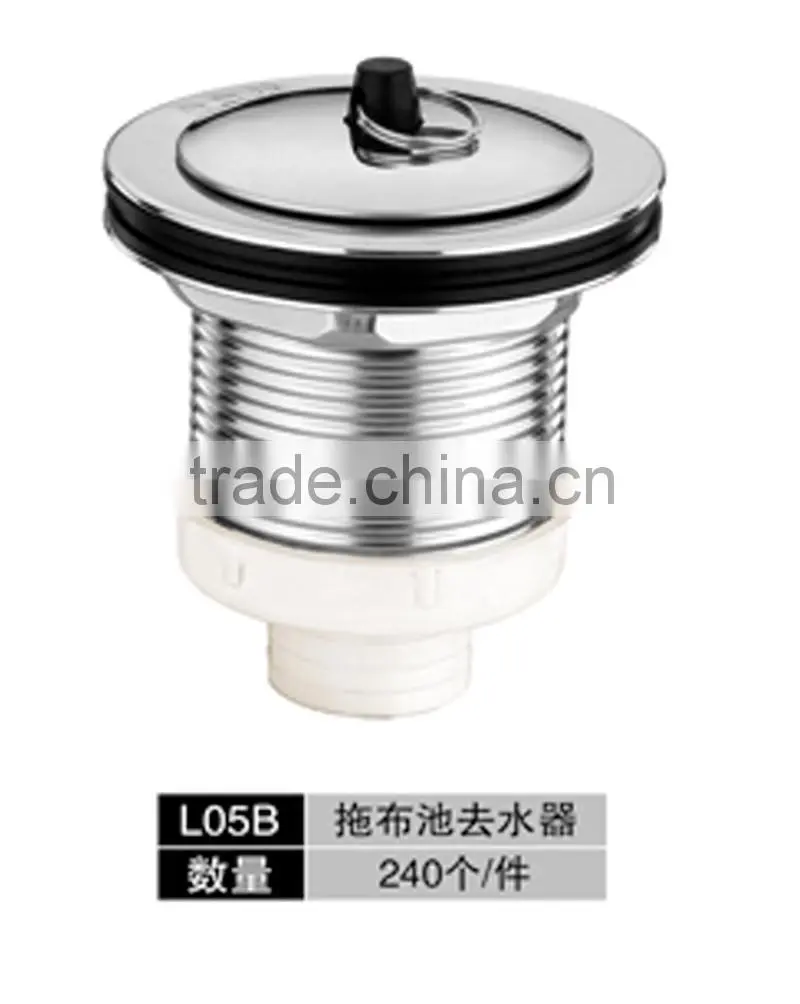 Chaozhou Caitang Wesda Bathroom Accessories 2015 Stainless Steel basket Strainer Waste Drain