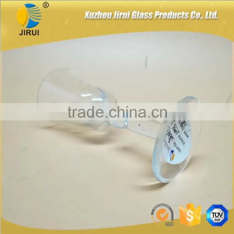 10ml clear small glass wine cup with high quality