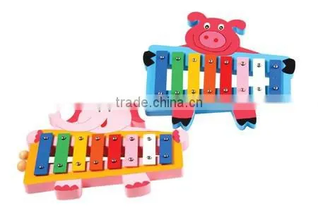 chinese kids games hot sale 8 tones musical instrument knock xylophone instruments
