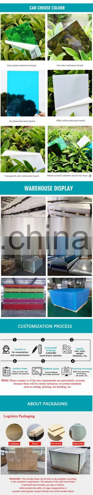 Factory Wholesale Processing Custom Size Pc Endurance Board Canopy Carport Polycarbonate Transparent Balcony Sun Visor