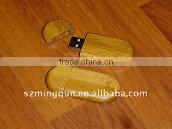 Hot seller promotion gift Bamboo/Wooden USB fash drive128MB-16GB