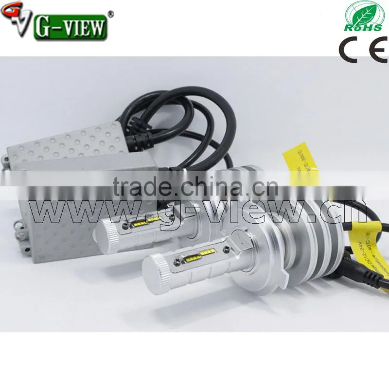 canbus headlight h4 hi/lo beam 4500lm automotive led light 9005 9006