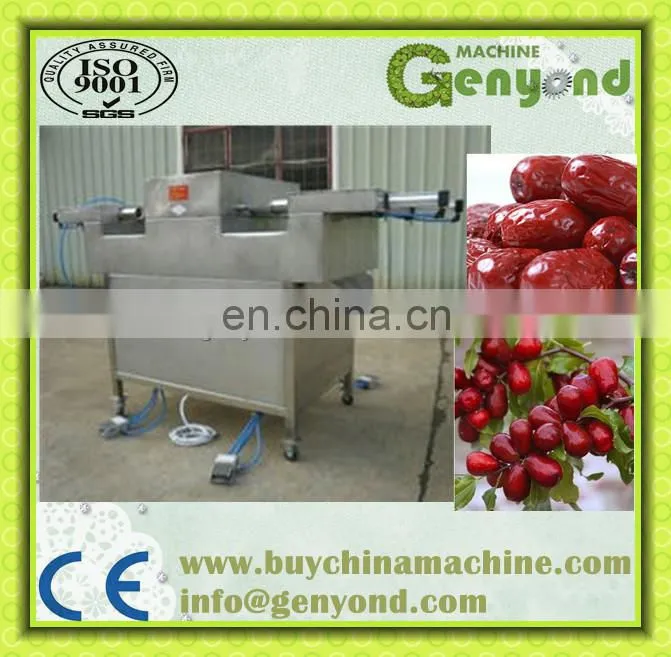 Automatic dates pitter machine/Date pitting processing machine/Date seed removing machine