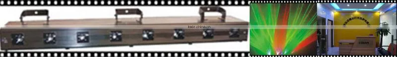 Good quality and long lifetime multihead laser light