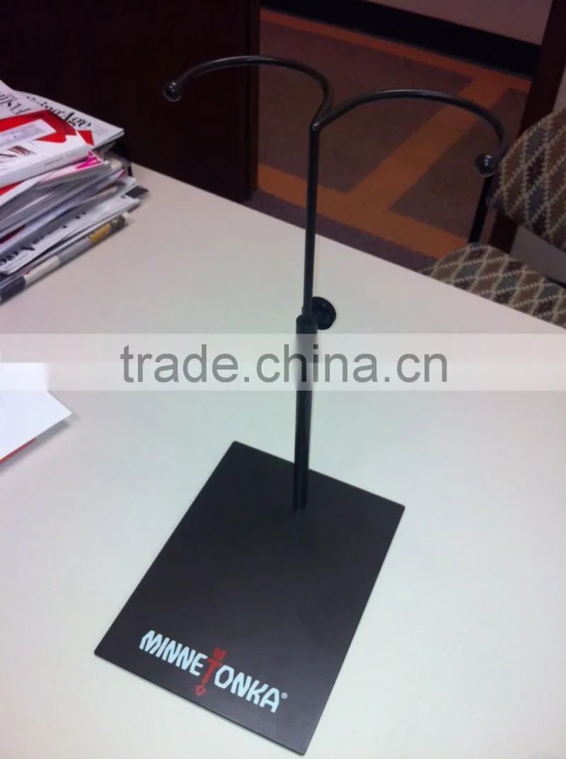 Metal Black Boot Display Stand, boot display wholesale