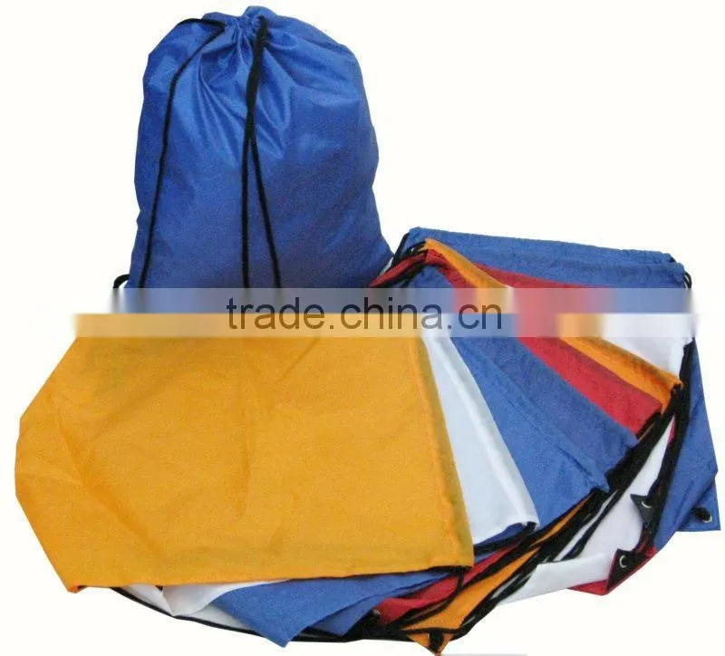 Colorful cheap cotton drawstring bag