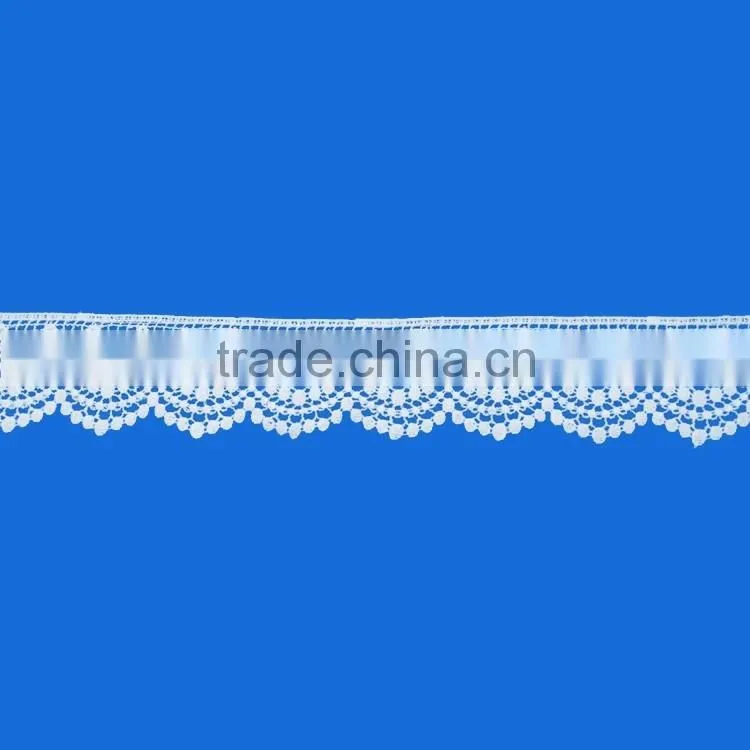 Sale high quality factory atistic sewing lace trim lace embroidery for neck decorative