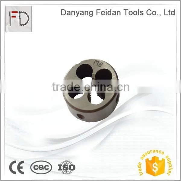 High Speed Steel Die Type Threading Rolling Die with Concave