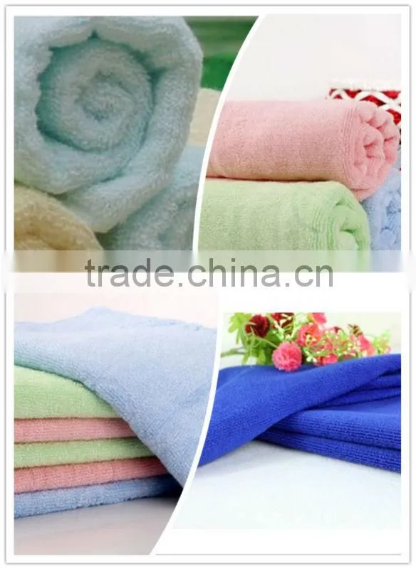 Microfiber Super Absorbent durable compound Coral Fleece Towel for salon