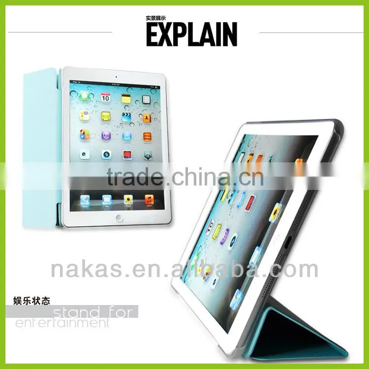 Flip PU & PC mobile phone case for Ipad Air