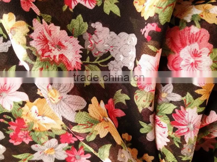 chiffon maxi dresses made of polyester chiffon in china