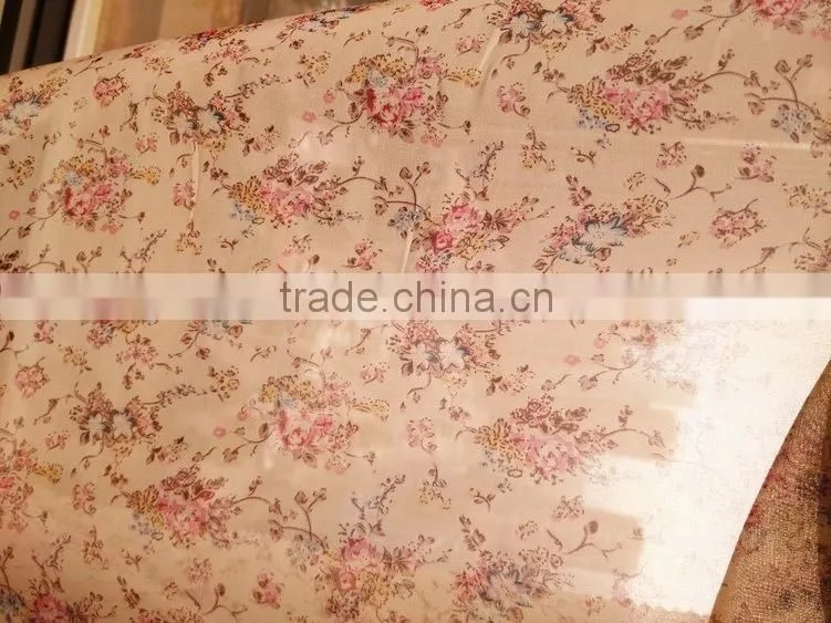 chiffon design on light fabric by yongtong supplier