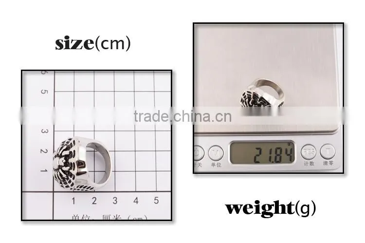 Hot new products for 2015 mens ring silver men ring model