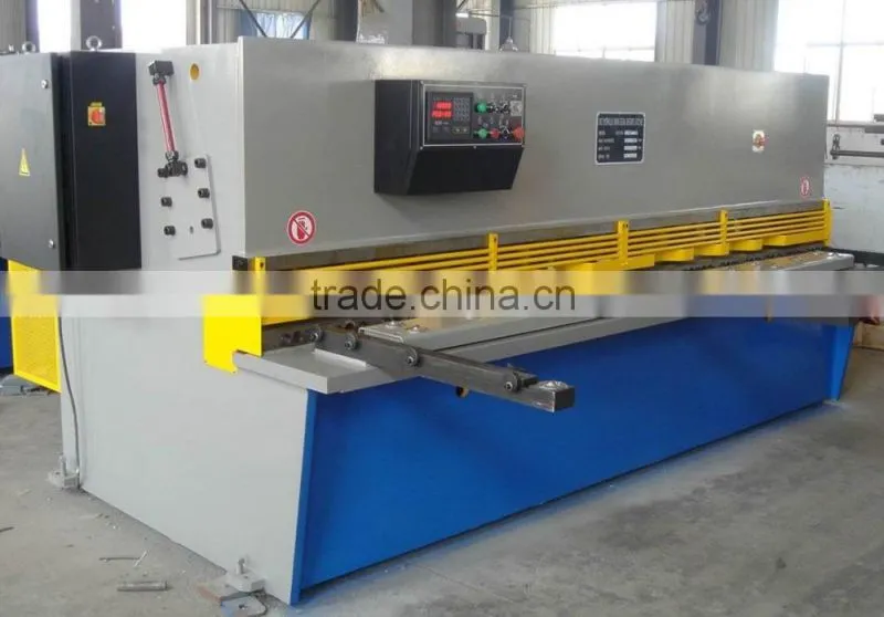 QC12Y-25x6000 CE hydraulic metal plate shearing machine