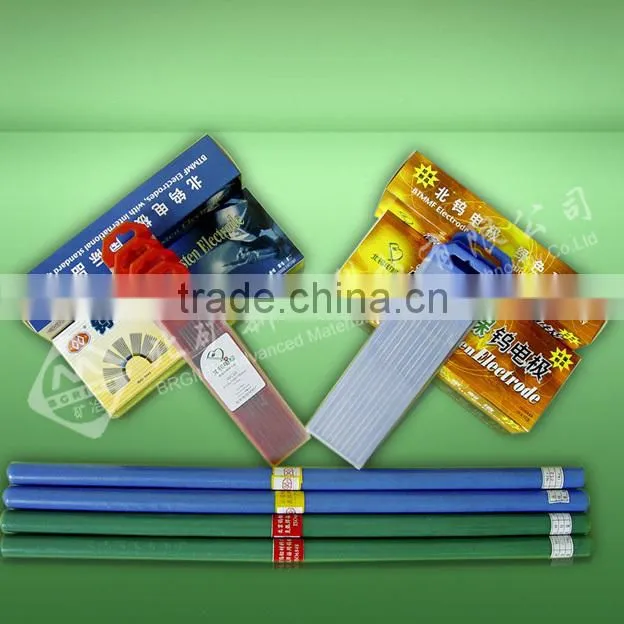 WZ8 1/16'' Zirconiated tungsten weld electrodes from Beijing